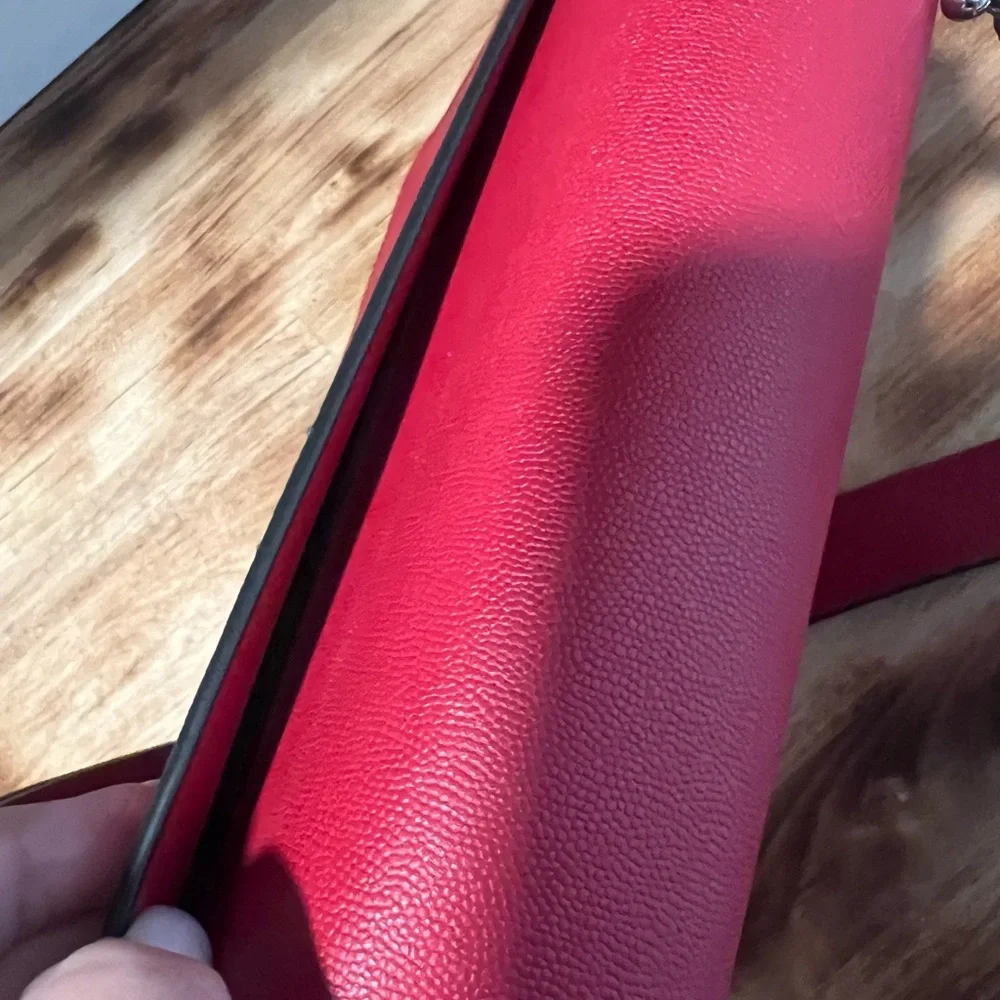 NWOT~Rebecca Minkoff Red Shoulder / Crossbody Bag - Picture 10 of 13